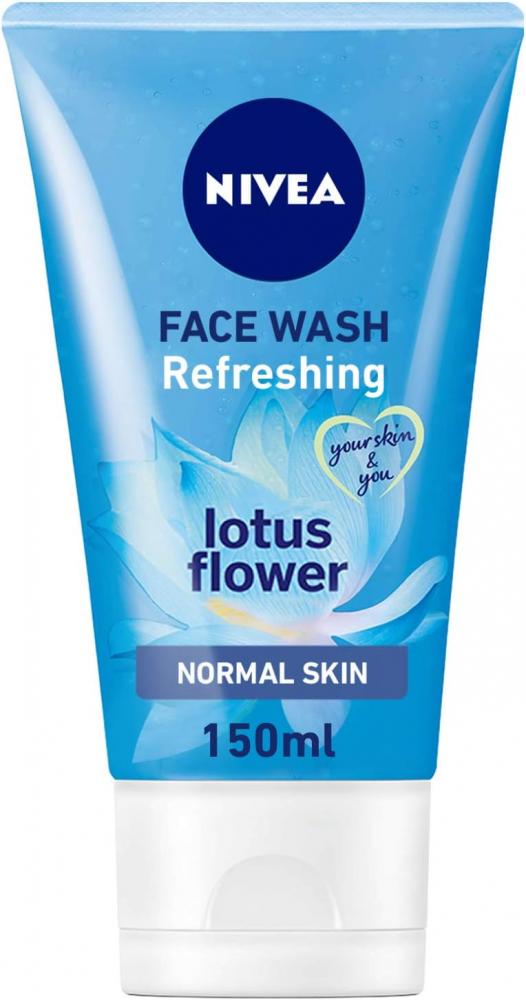 NIVEA / Gel, Face wash, Refreshing, 5 fl oz (150 ml) johnson s gel wash refreshing daily essentials 150 ml