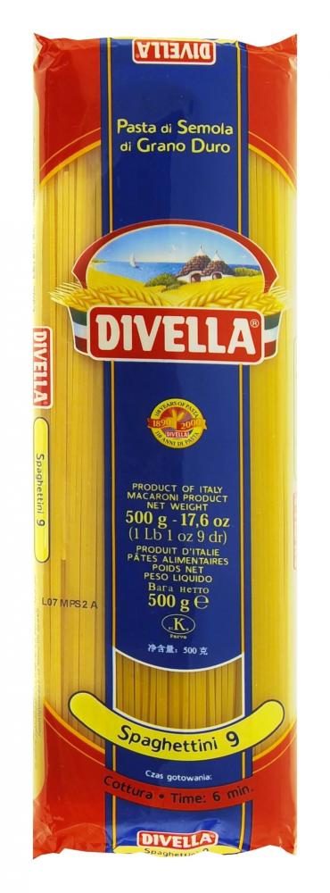 Divella / Spaghettini, Pasta, 500 g divella pasta penne ziti rigate 500 g