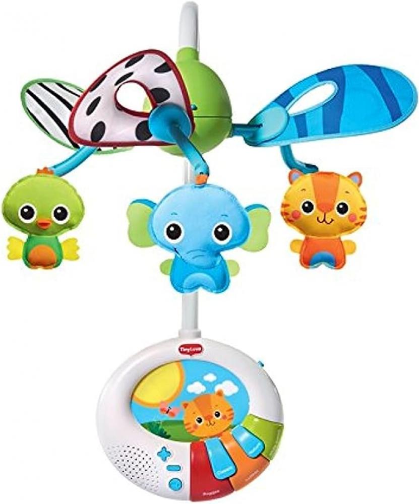 Tiny Love / Developmental mobile, Dual motion baby toys light up mobile phone music baby play music kid chinese english develop education toy for babies kids up to 1 newborns