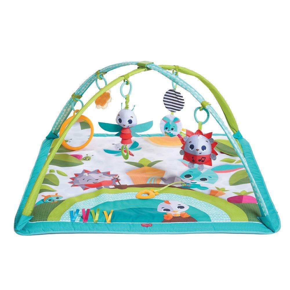 Tiny Love / Gymini sunny day, Meadow days crawling crab baby toy with music and led light tummy time toys will automatically avoid obstacles guiding baby to crawl fun infant toys gift for bab