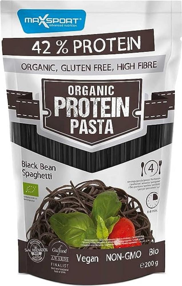Max Sport / Spaghetti, Organic pasta, Black beans, 200 g max sport organic protein quinoa fettuccine 200 g