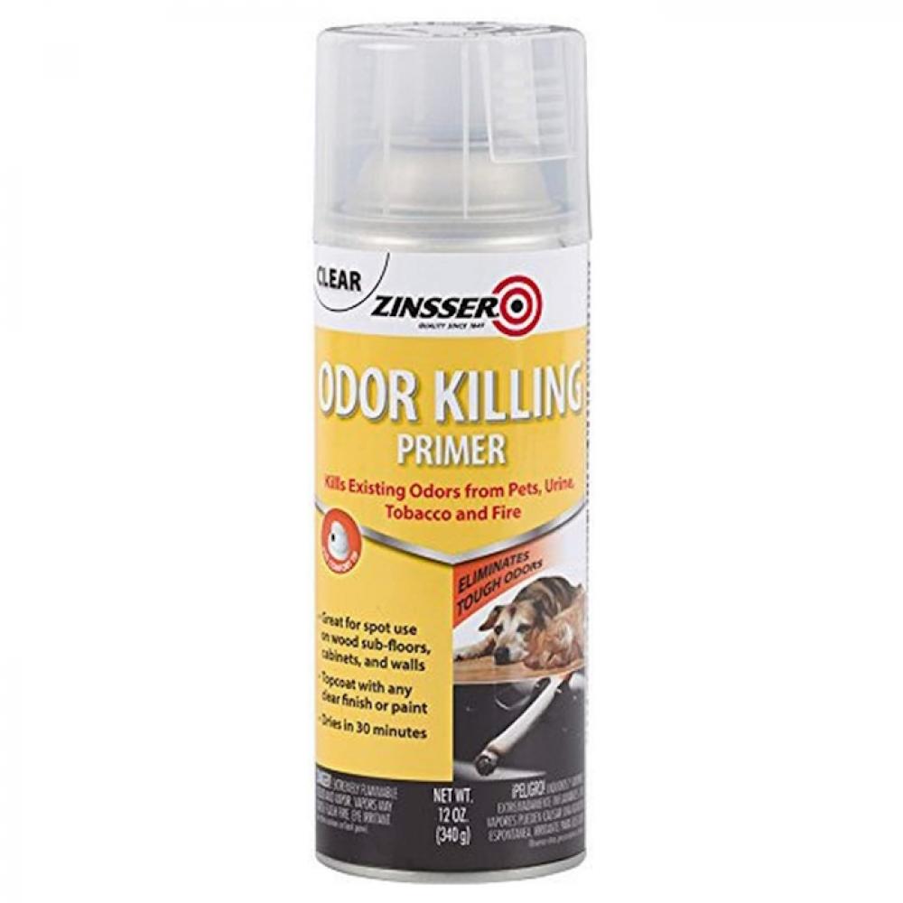 Zinsser Odor Killing Primer Flat 12 Oz. zinsser odor killing primer flat 12 oz