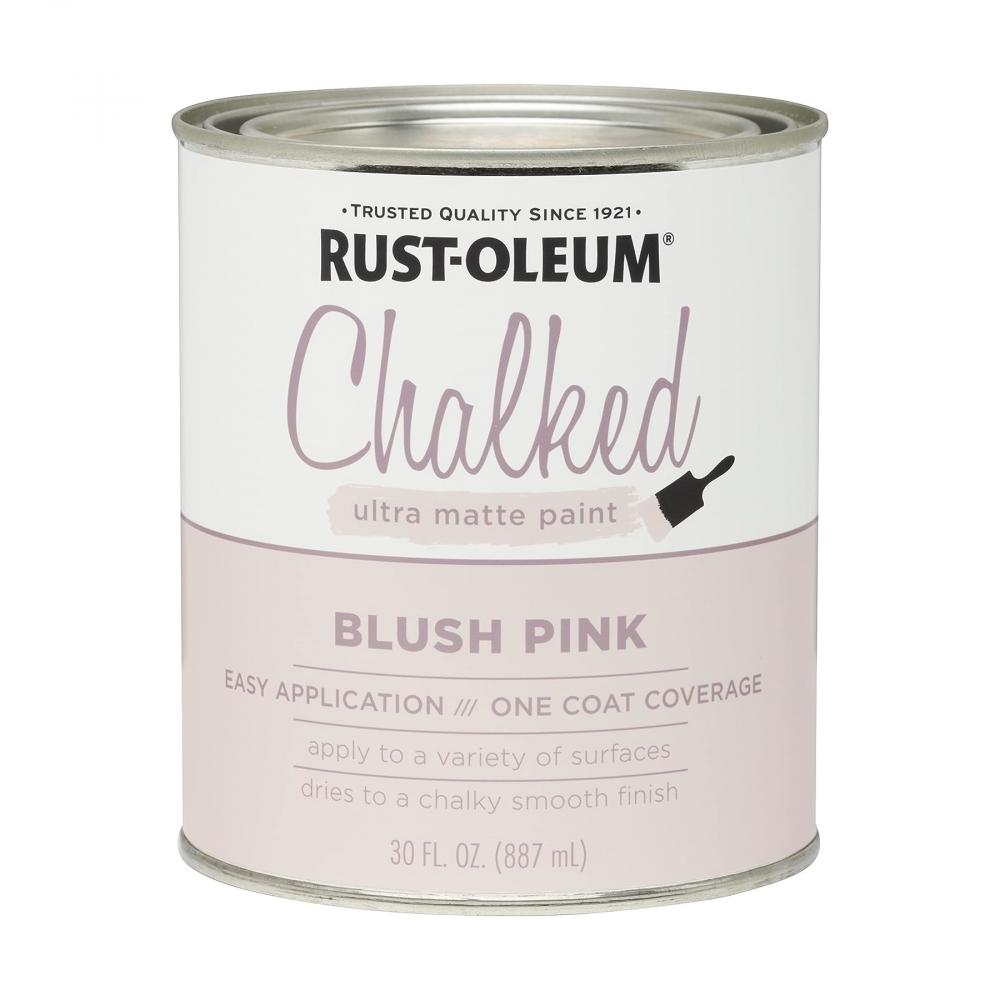 Rust-Oleum 30 Oz. Pink Chalked Paint rust oleum glitter bright red 10 25 oz