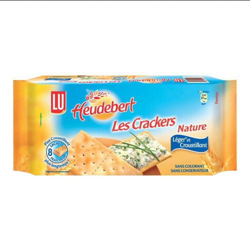 цена LU Heudebert Les Crackers Plain Crackers 250g