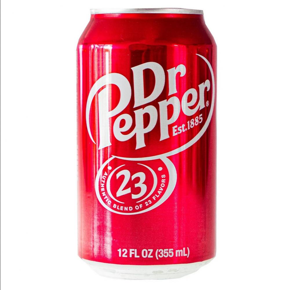 Dr. Pepper USA 355ml dr pepper cream soda 355 мл