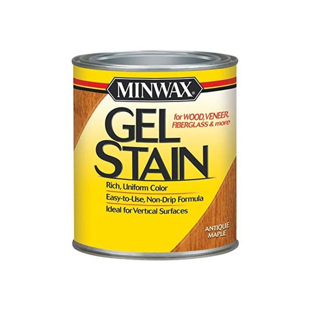 Minwax 1/2 pint Interior Wood Gel Stain, Antique Maple stain