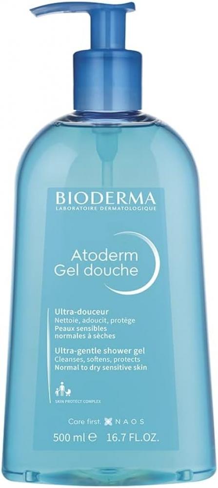 Bioderma / Gel douche, Atoderm, 16.3 fl oz (500ml) bioderma gel sensibio 3 38 fl oz 100ml