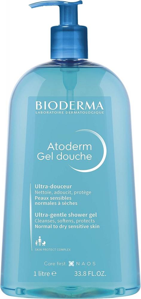 bioderma gel douche atoderm 16 3 fl oz 500ml Bioderma / Gel douche, Atoderm, 16.3 fl oz (500ml)