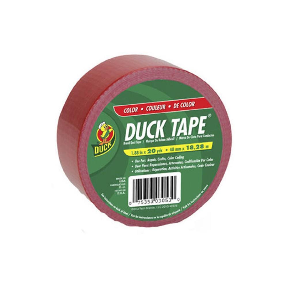 Shurtech 1.88 inch x 20 Yard Red Duct Tape packing tape clear 2 inch 100 yard