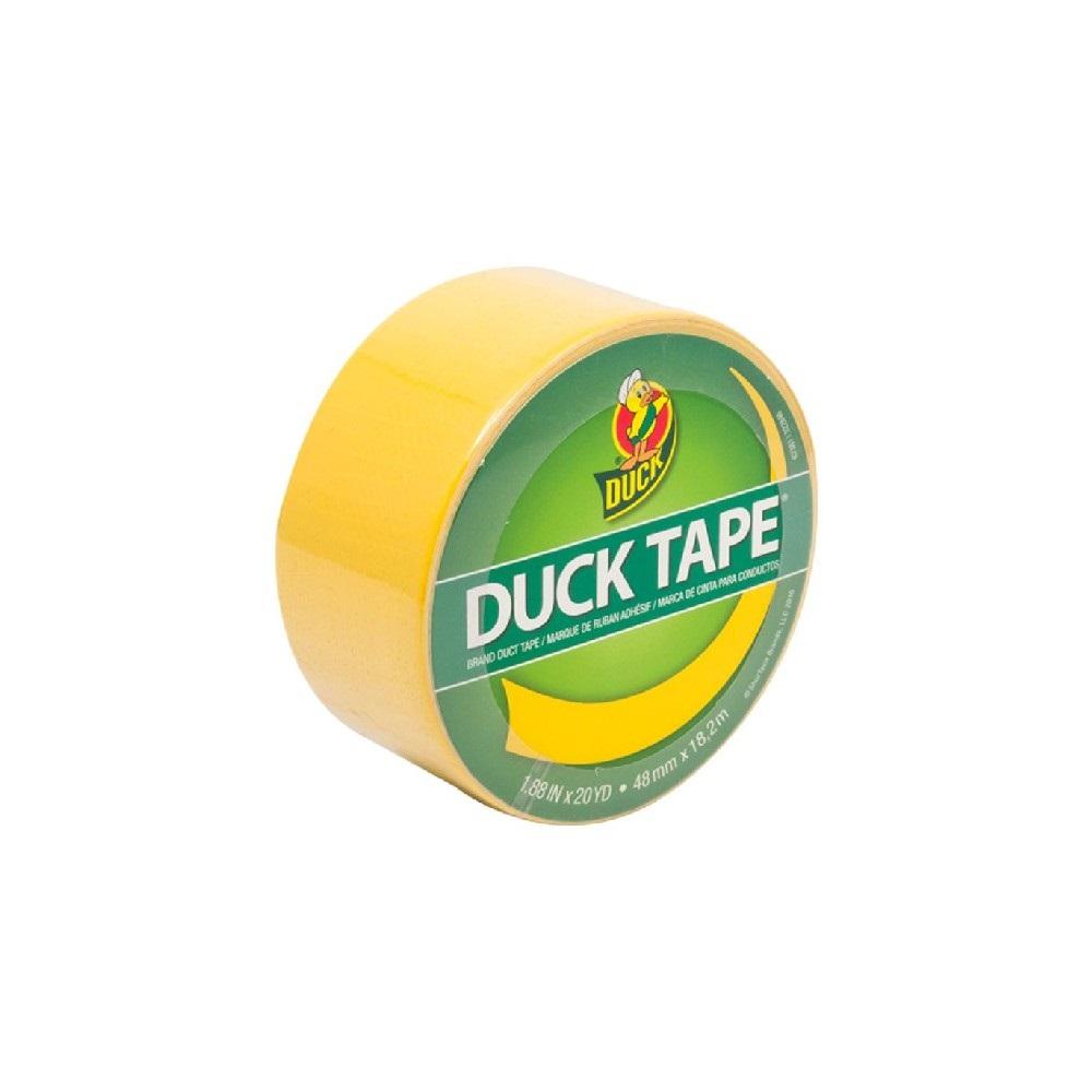 Shurtech 1.88 inch x 20 Yard Yellow Duct Tape shurtech 1 88 inch x 20 yard blue duct tape
