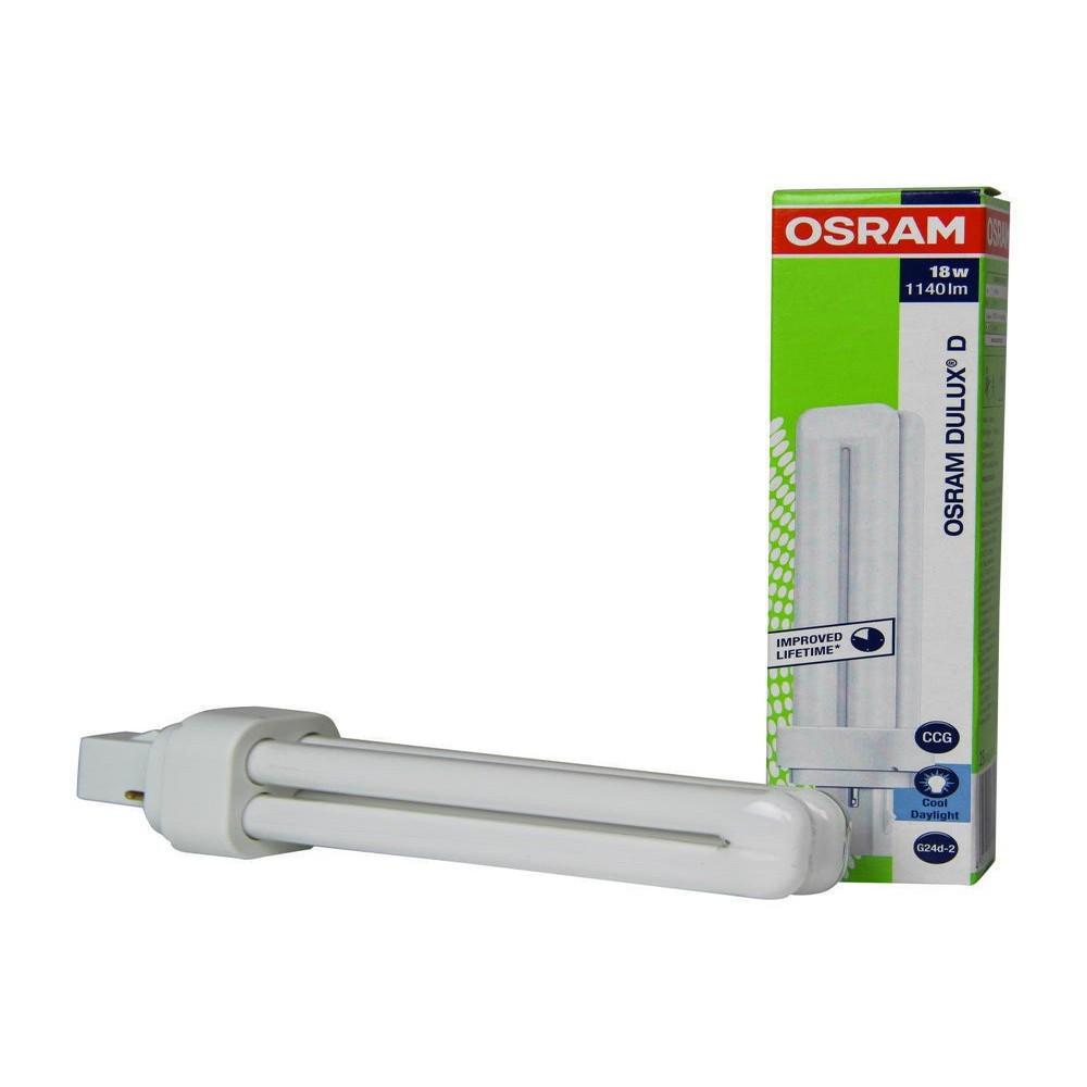 Osram / Cfl bulb, 18 W, 2 pin, Cool daylight osram bulb esl 3u 23 w daylight
