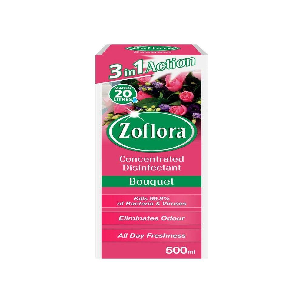Zoflora, Multipurpose Concentrated Disinfectant, Bouquet, 500 ml zoflora multipurpose concentrated disinfectant springtime 500 ml
