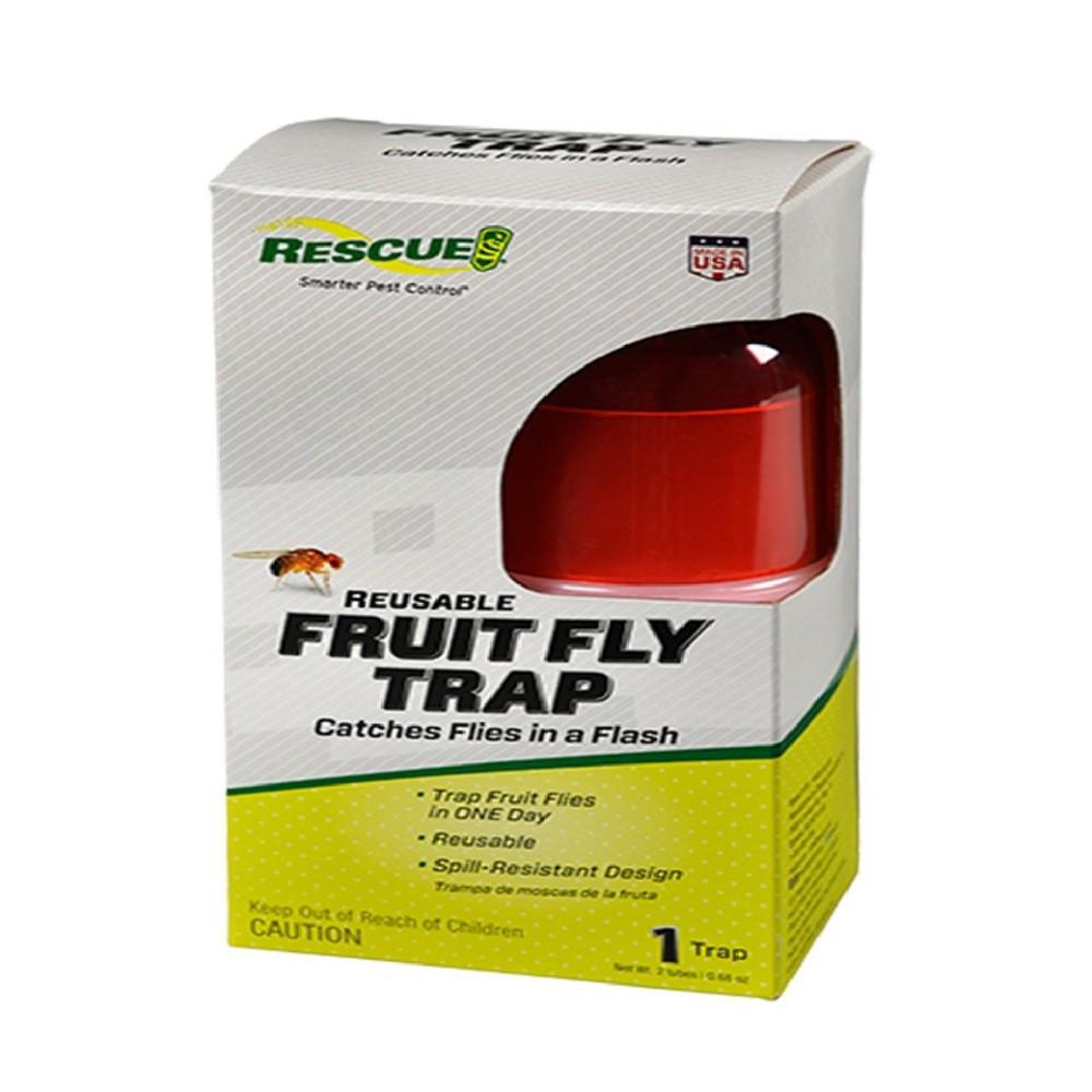 Rescue Fruit Fly Repulsive Lure Trap zero in ultimate outdoor fly trap