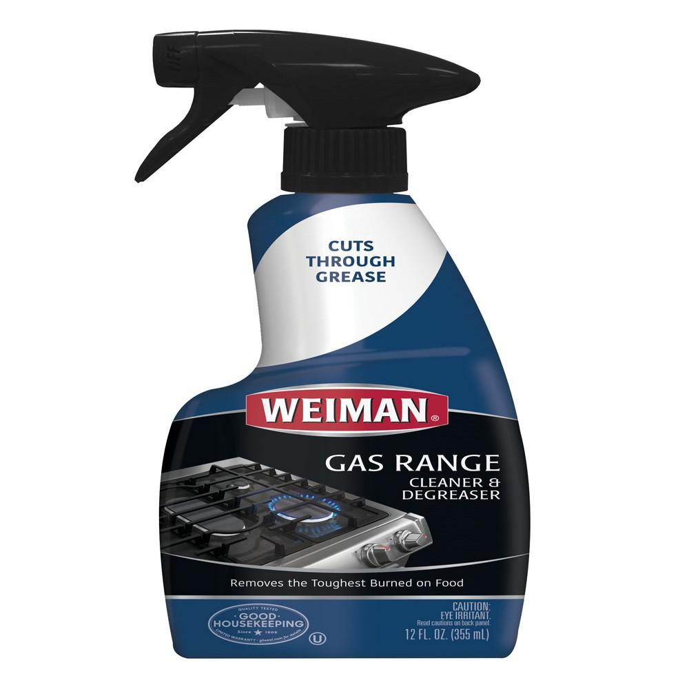 weiman 17 oz stainless steel cleaner and polish Weiman 12 Oz. Gas Range Cleaner
