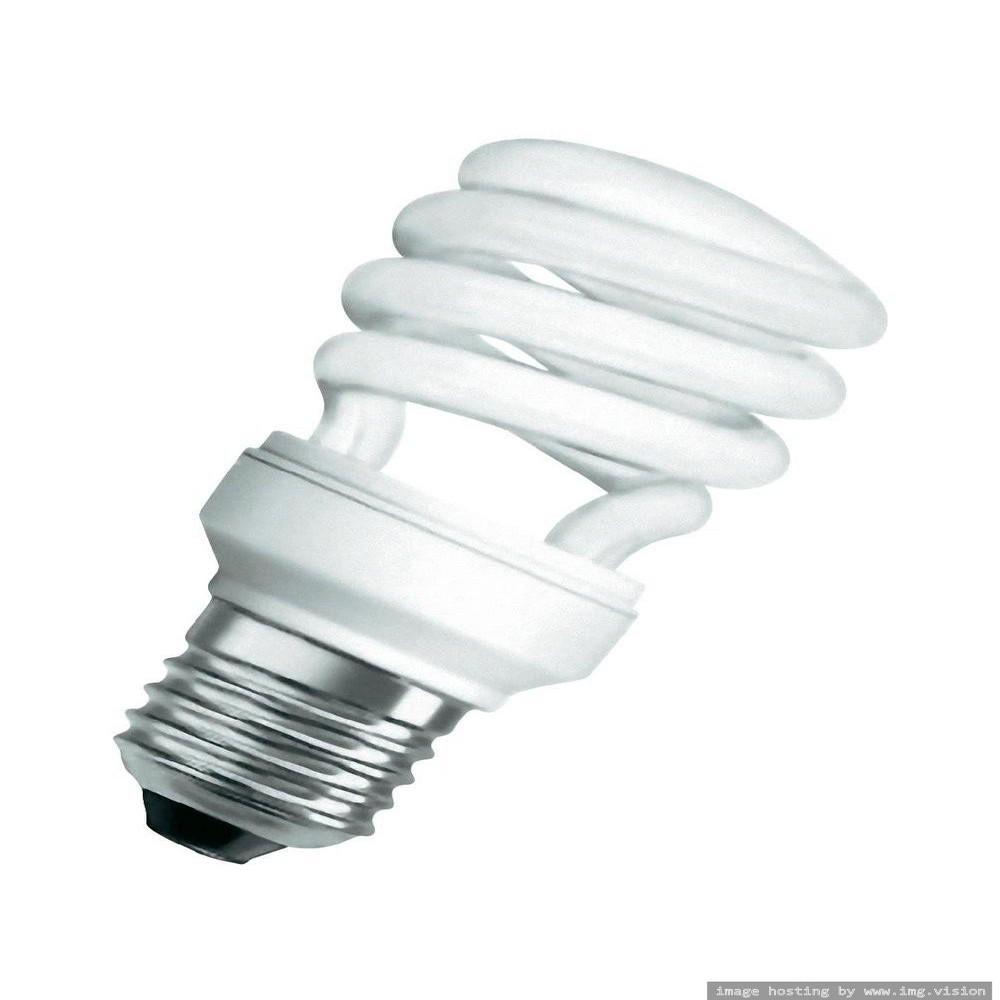 Osram Bulb ESL Spiral 23W E27 Warm White tube light 8 watts dl t5