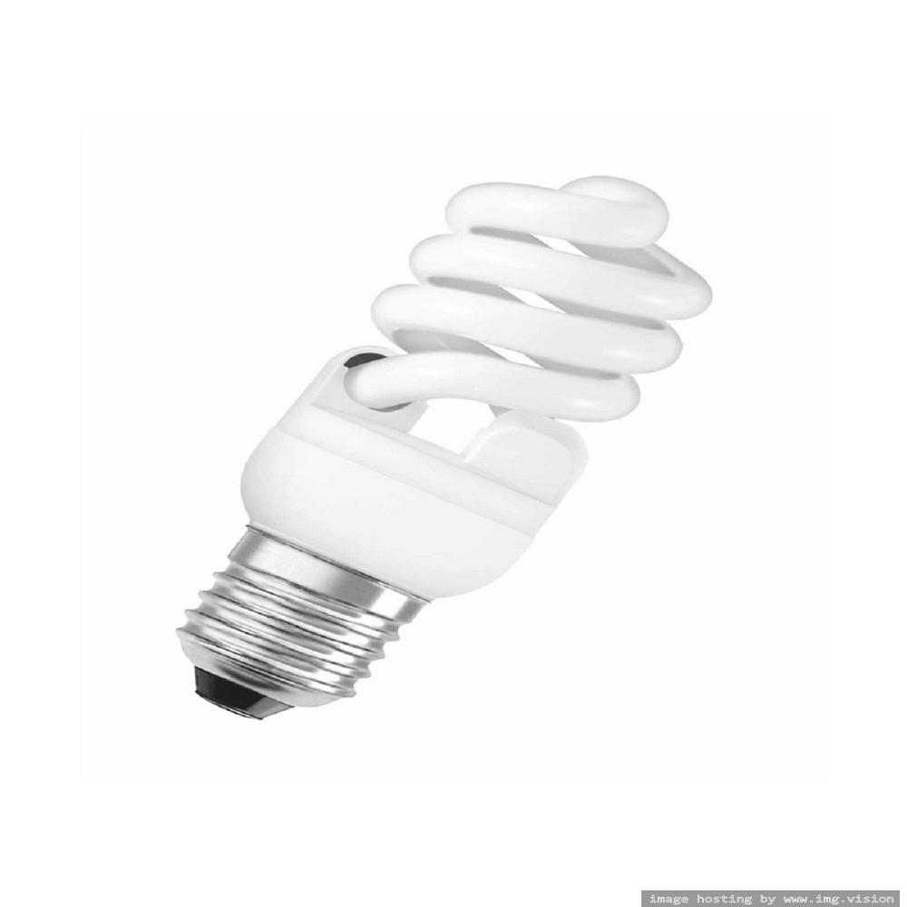Osram ESL bulb Spiral 15Watts E27 Warm White osram spiral 12 watts day light esl bulb