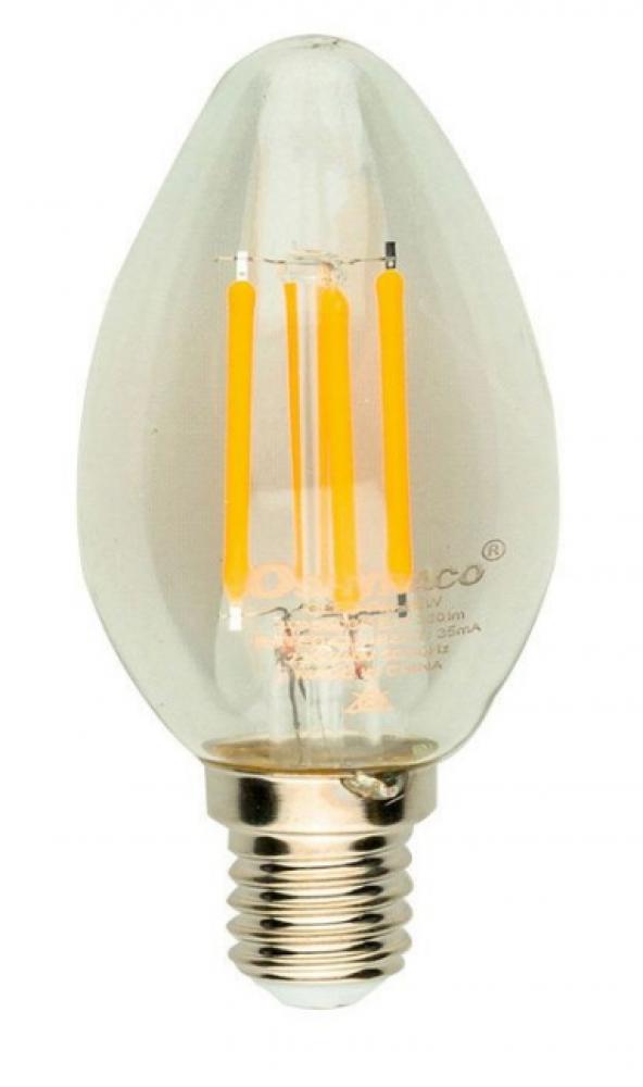 цена Oshtraco 4W AC220-240V E14 Warm White LED Lamp