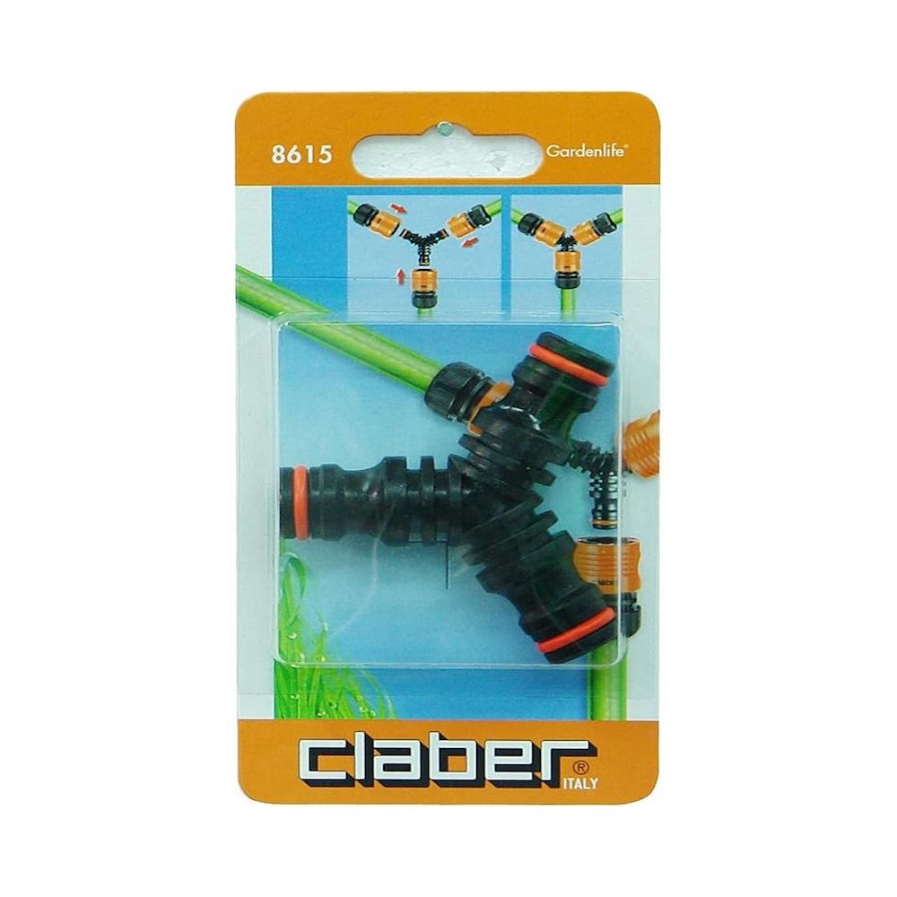 Claber 3-Way Connector claber set tap connector