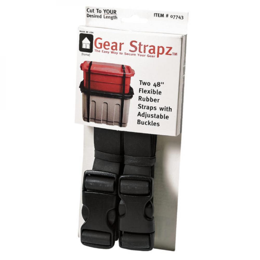 цена Alliance Gear Strapz Two 48 inch adjustable Straps Black