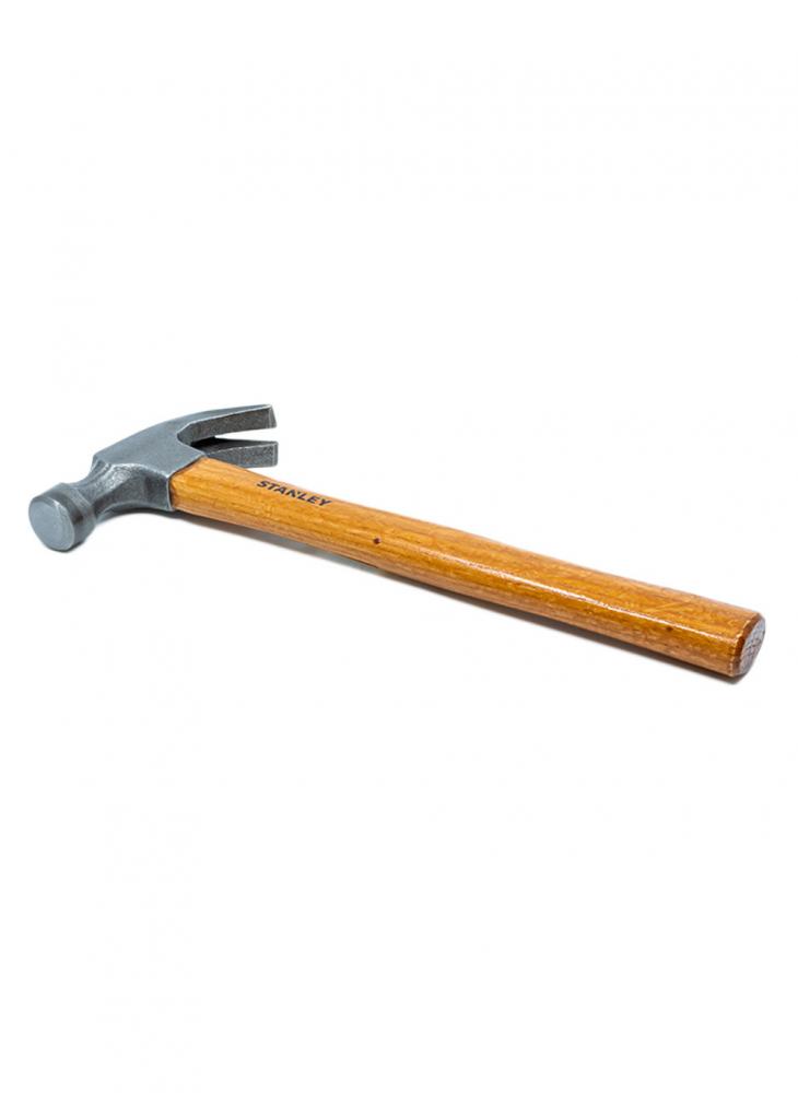 цена Stanley Wooden Claw Hammer 16 OZ