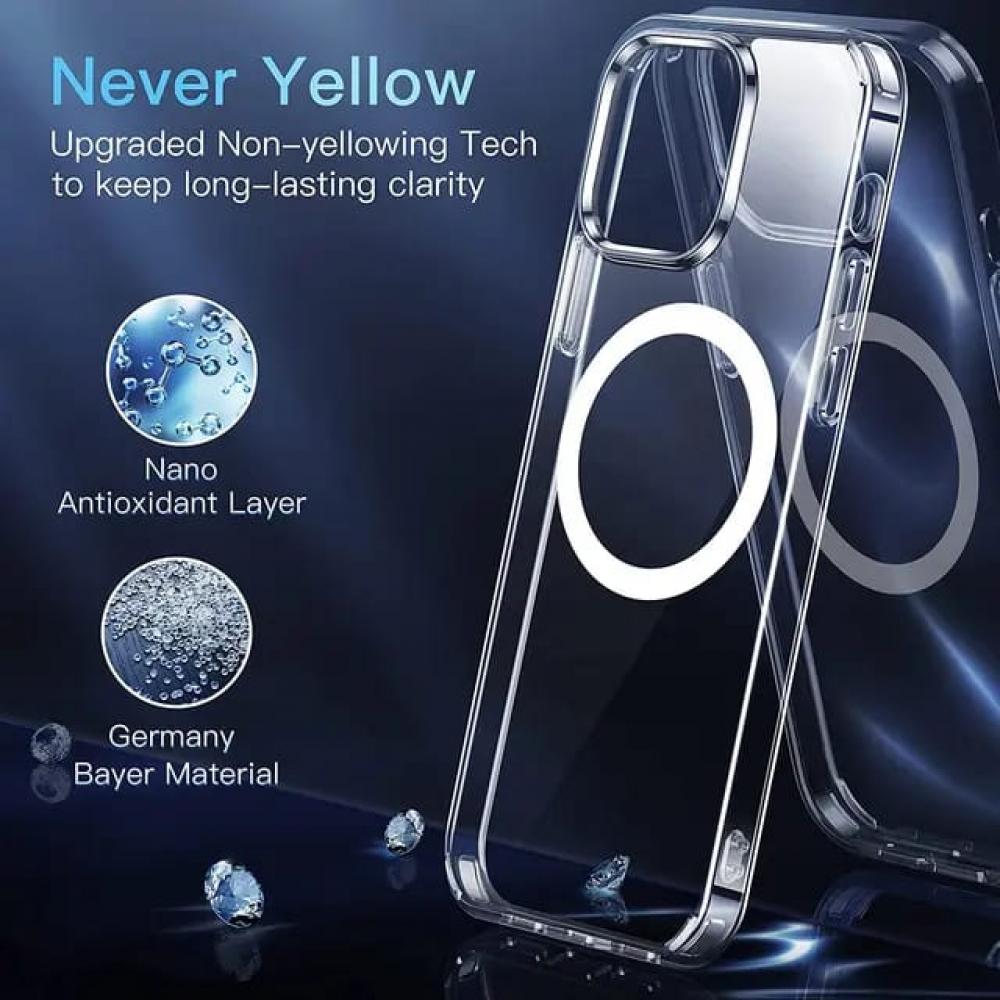 iphone 14 pro max clear case with privacy screen protector