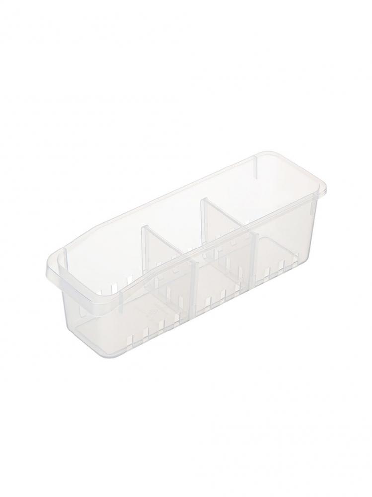 Keyway Kitchen Organizer Small Clear keyway desktop organizer with lid 6 compartments tlr261