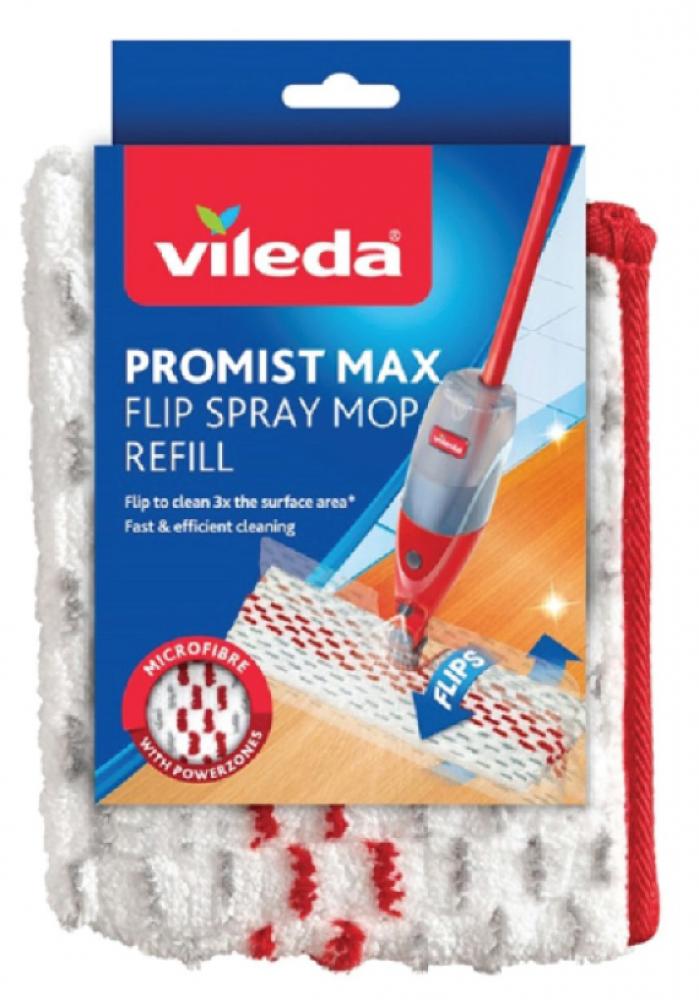 Vileda Promist Spray Flat Mop Refill eya clean pro cleaning agent 1l with 100ml free