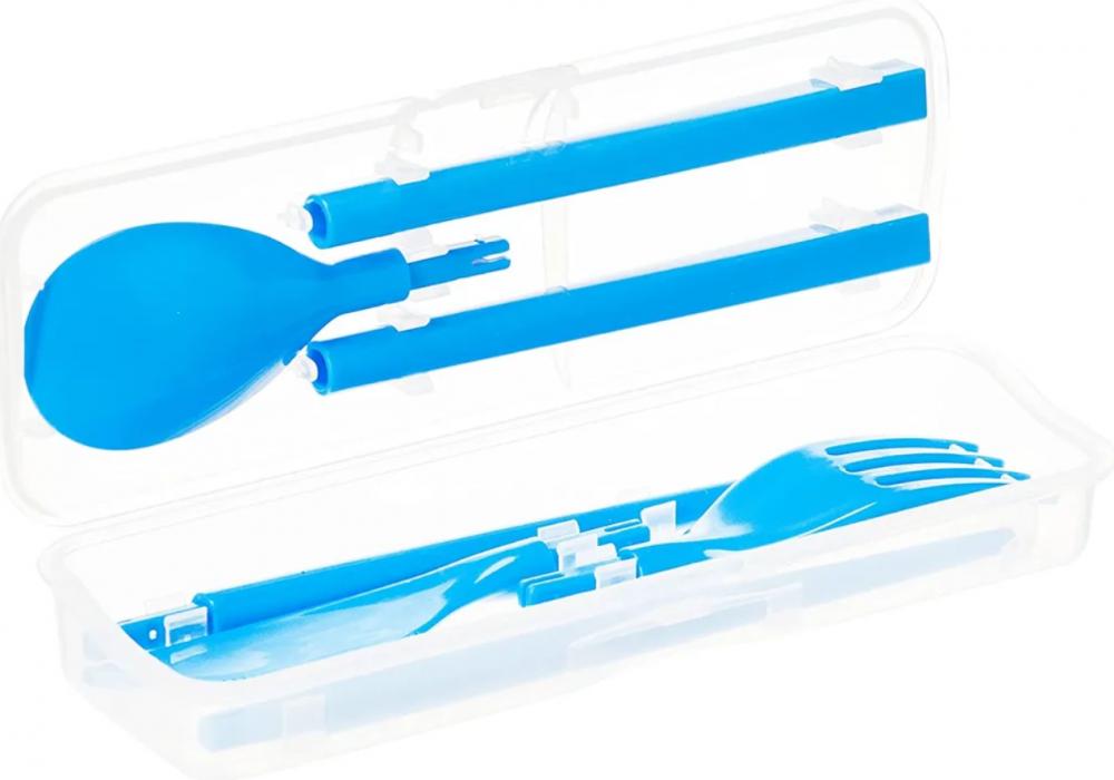 цена Sistema Cutlery To Go Blue