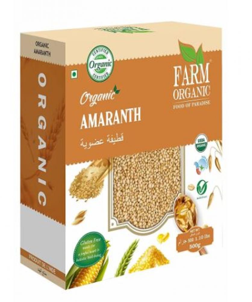 Farm Organic Gluten Free Amaranth Whole 500 g