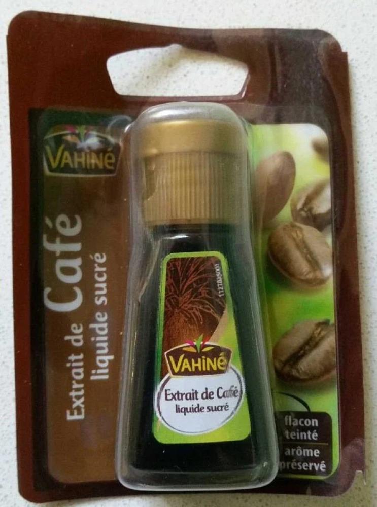 Vahine Coffee Extract 20ml vahine vahine caramel nature topping 700g
