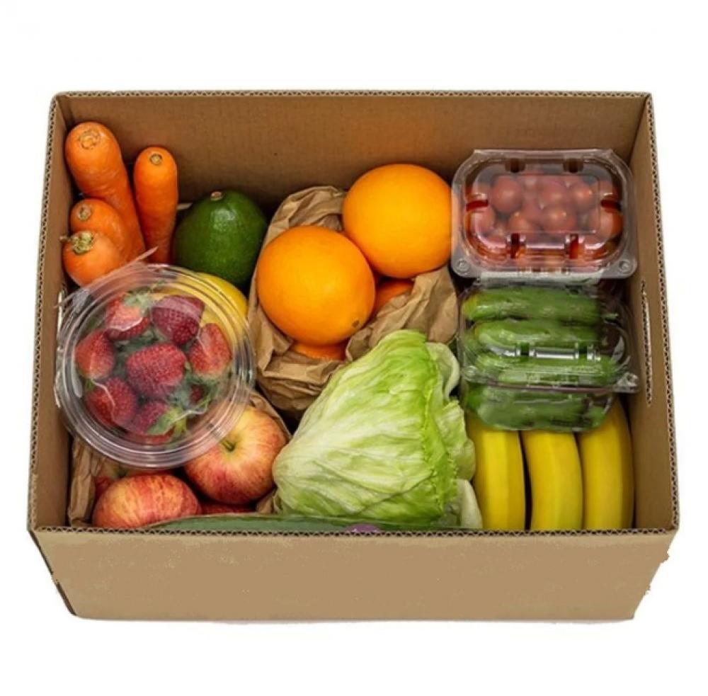 Small Office Fruit Veg Basket 5-6 Kg homesmiths small fridge storage container with double layer fruit basket