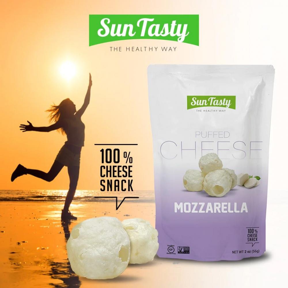 Puffed Mozzarella Cheese 56 g pistachio 300 g anatolian flavor energy source health power snack
