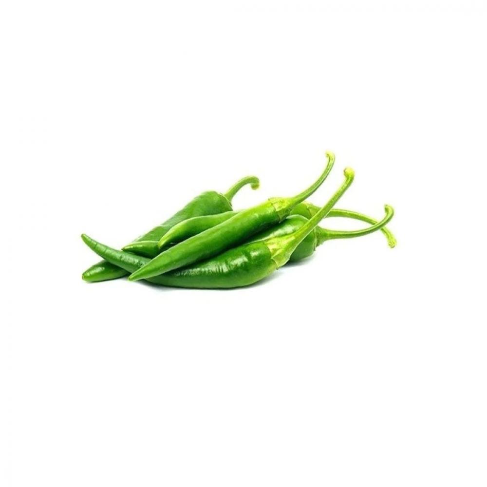 цена Organic Long Green Chili, 500 g