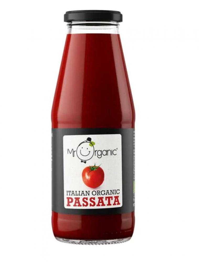 bio idea organic passata basilico sauce 680g Mr Organic Passata 400g