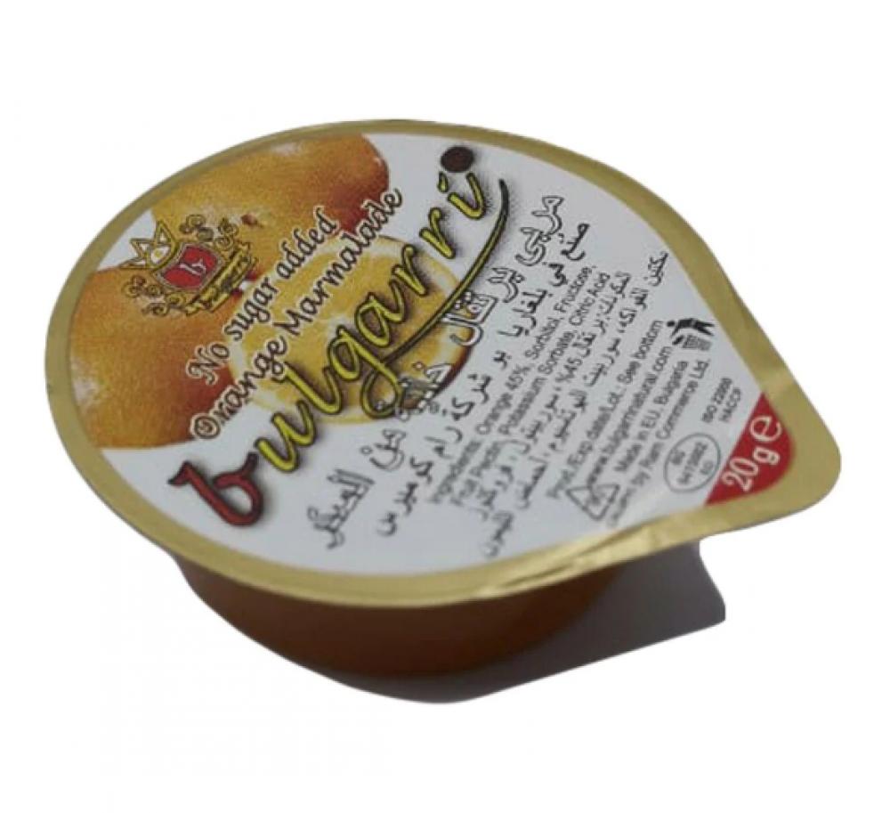 Bulgarri Orange Marmalade Sugar Free 20 g x 100 bulgarri black cherry jam 20 g x 100