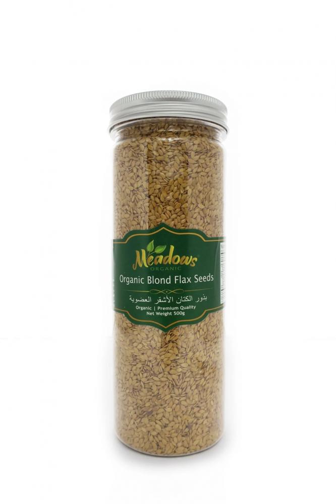Organic Blond Flax Seeds 500g