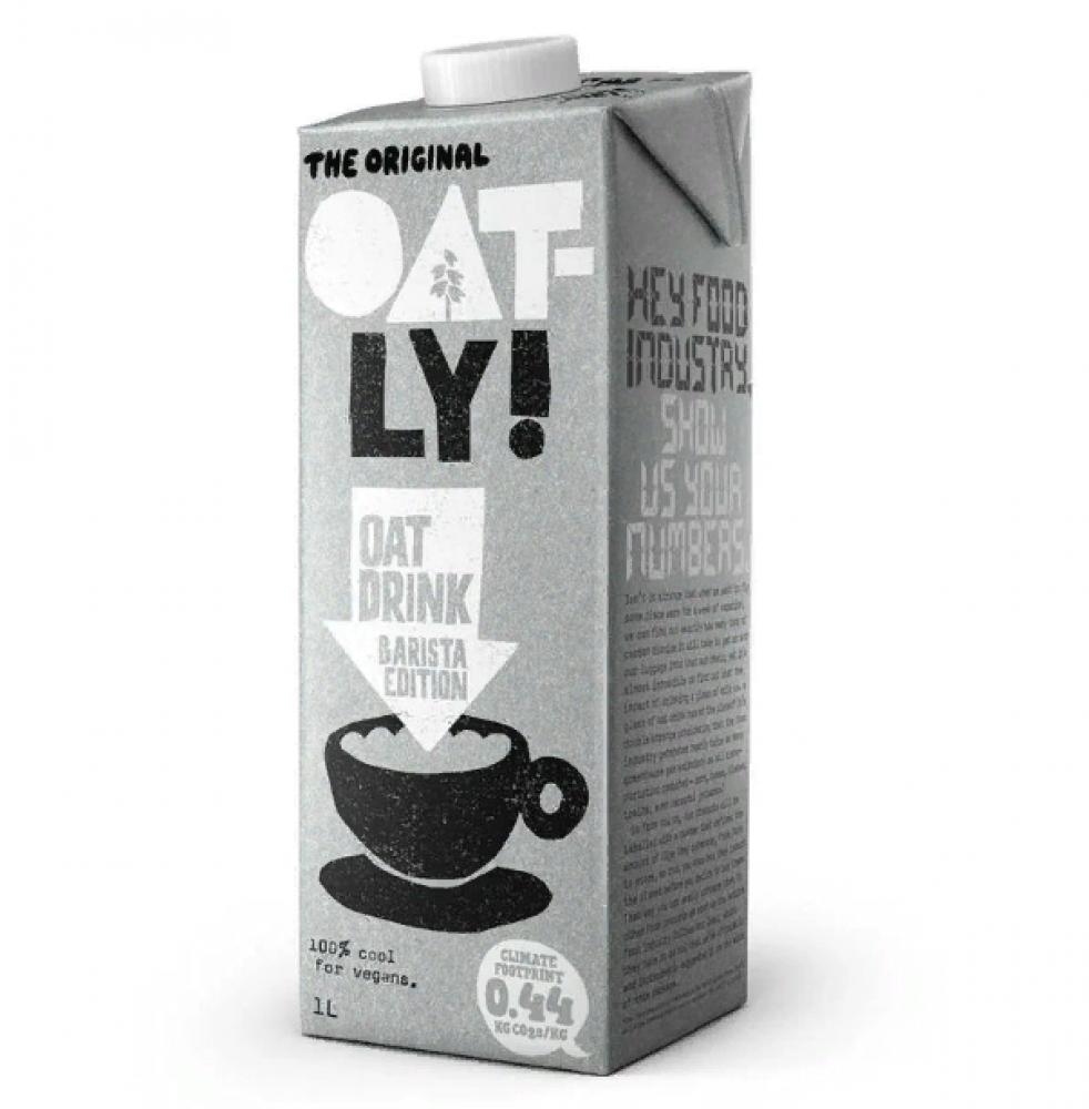 Oatly Foamable Barista Edition Vegan Oat Drink 1 l optitect energy bar oats