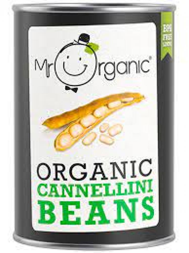 Mr Organic Cannelini Beans 400G