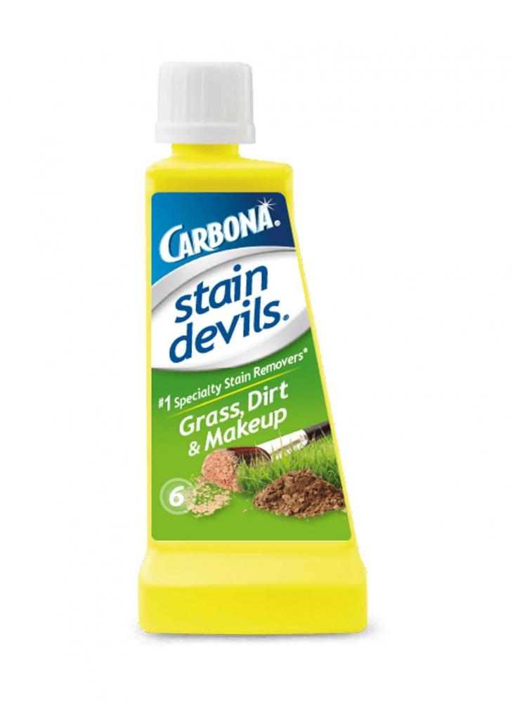 Carbona 1.7 oz Stain Devils Grass, Dirt Make-Up Remover vanish fabric stain remover 500 ml