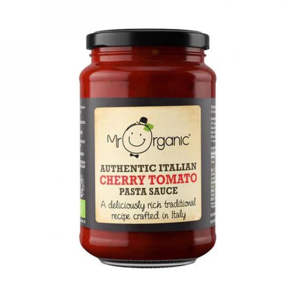 Mr. Organic Cherry Tomato Pasta Sauce 350g monica larner in love in italy
