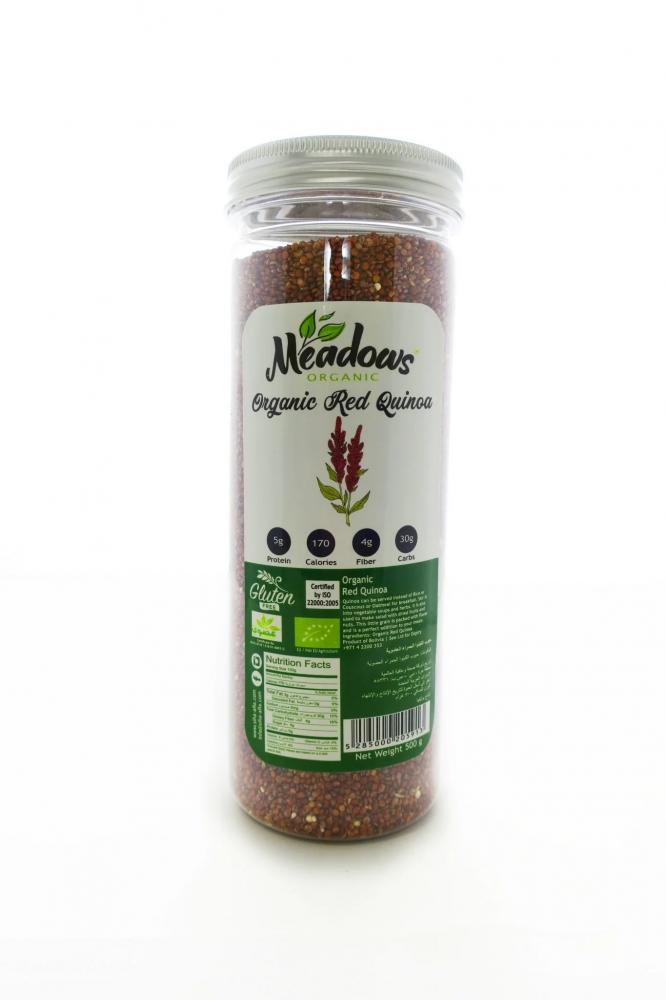 Organic Red Quinoa 500g max sport organic protein quinoa fettuccine 200 g