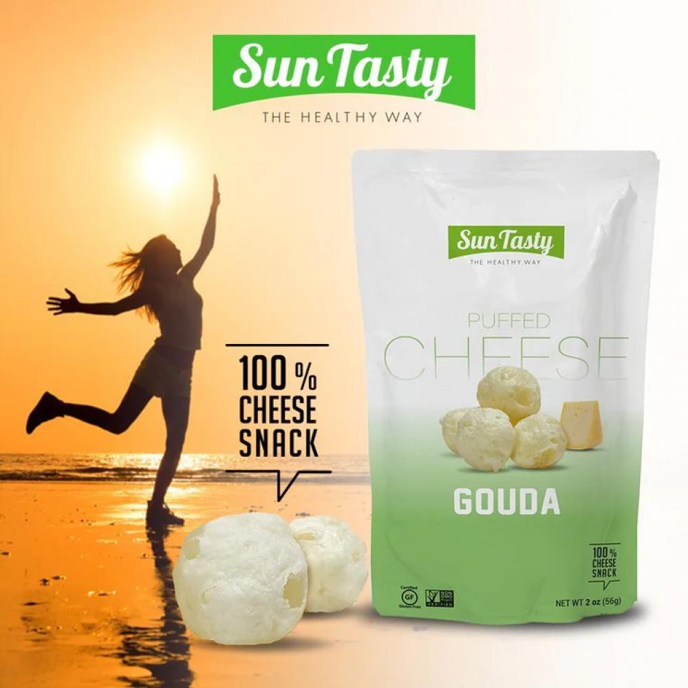 Puffed Gouda Cheese 56 g taali smoky barbeque protein puffs 60 g