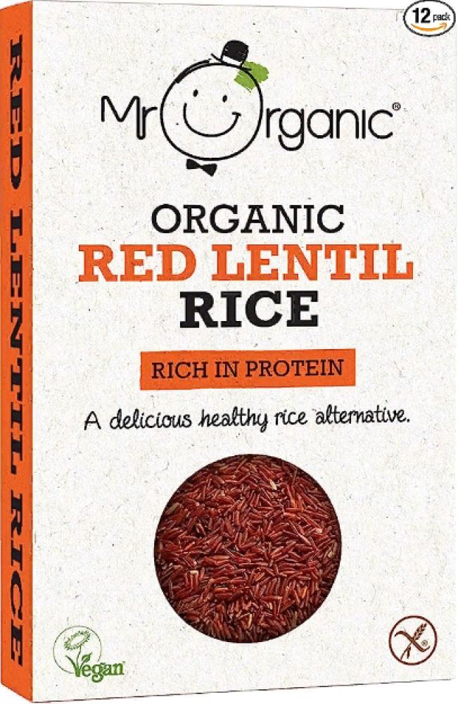 Mr Organic Red Lentil Protein Rice 250 g 2 pcs pp plastic rice shovel creative kitchen non stick rice meal spoon rice cooker rice shovel meal spoon