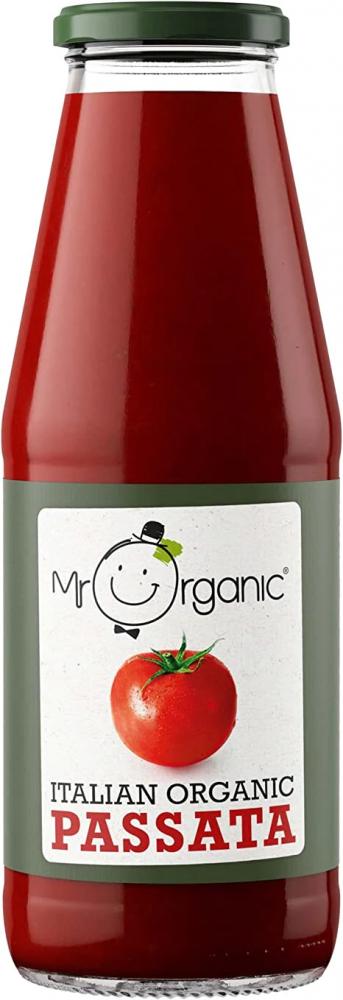 Mr Organic Passata 690G mr organic chilli garlic passata sauce 400g