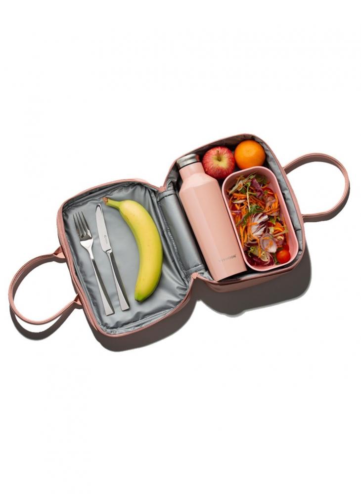 Typhoon Lunch Bag Pink single shoulder portable dual use kit multi function kit travel bag men s messenger bag with waterproof base tool storage bag