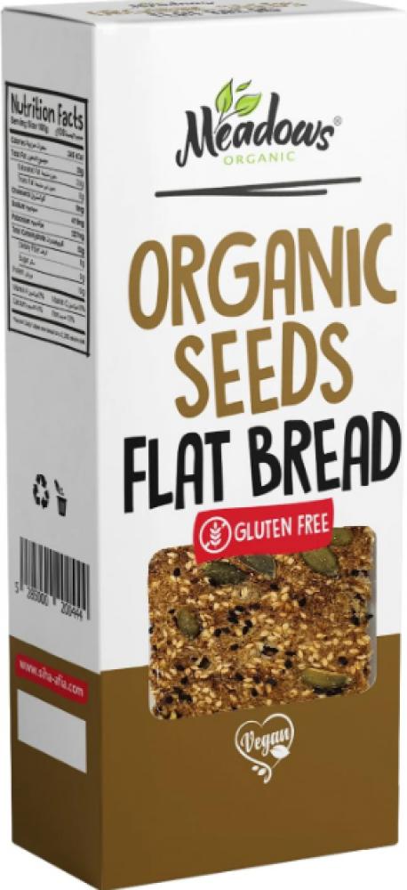 цена Meadows Organic Gluten Free Seeds Flat Bread 150 g