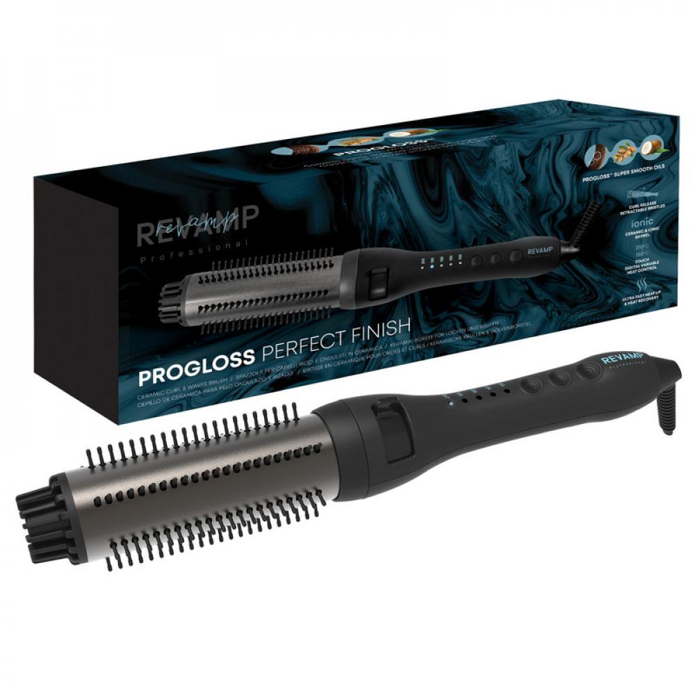 revamp progloss wide ultra x shine straightener REVAMP Progloss Big Volume Wave Hot Brush Straightening Air Brush