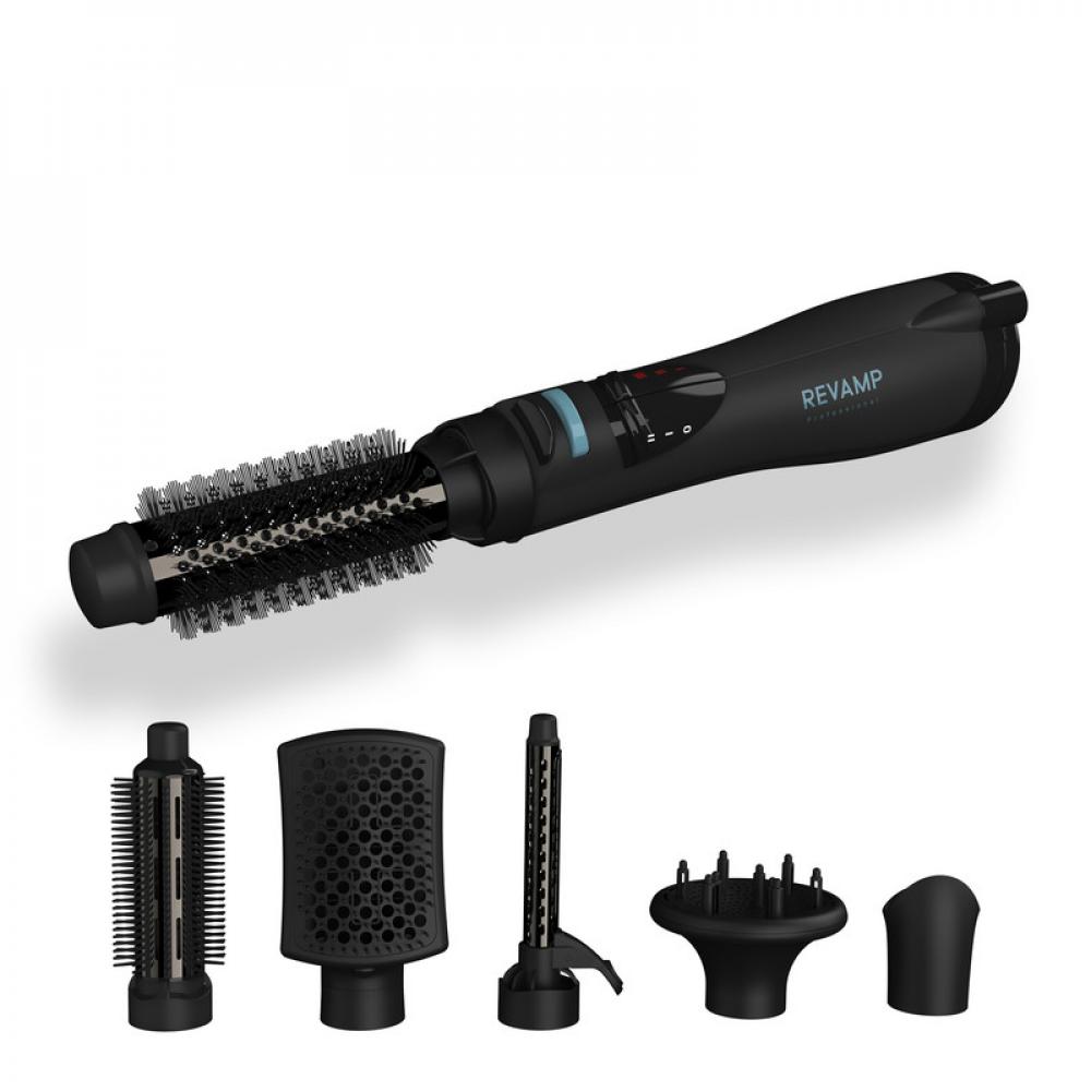REVAMP Progloss Airstyler (x6 Attachments) rika high speed brushless motor hair dryer
