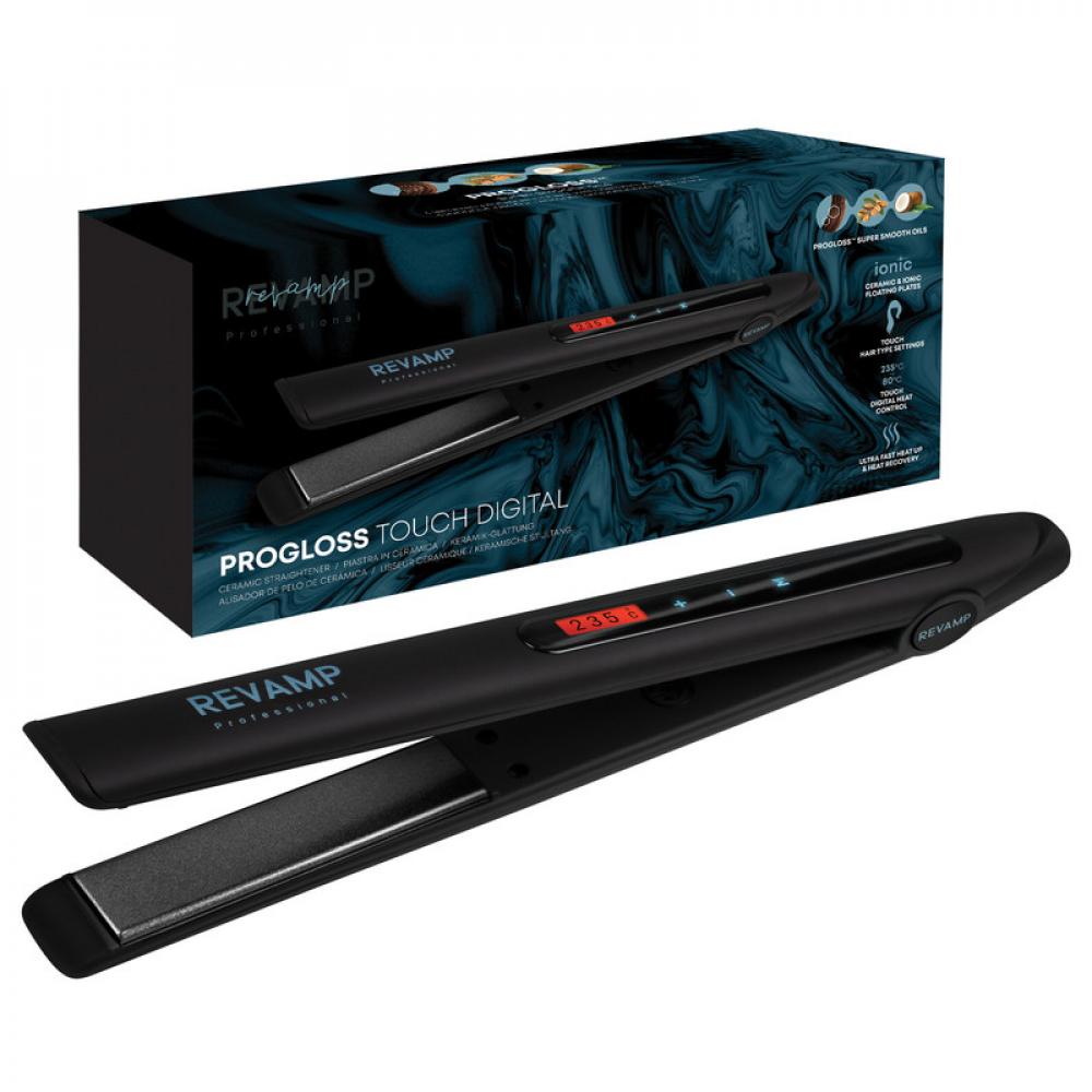 REVAMP Progloss Touch Digital Straightener revamp progloss 5500 professional hair dryer