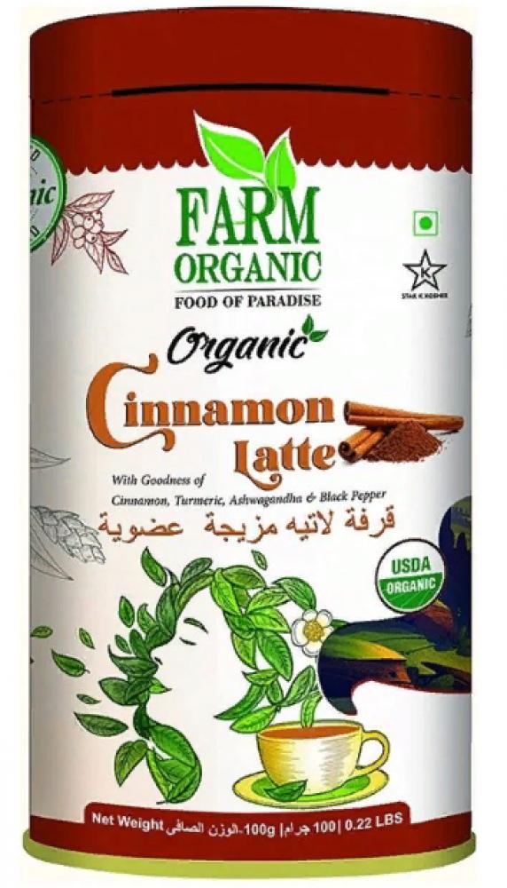 цена Farm Organic Gluten Free Cinnamon Latte Mix 100 g